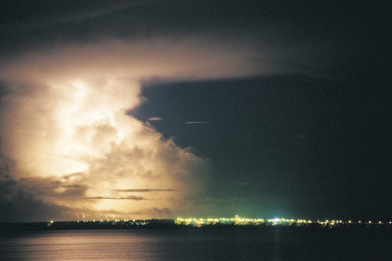 Wet-season Darwin night storm NTTC